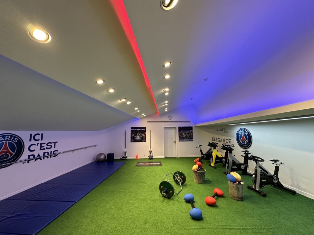 VESTIAIRES JOUEURS – PARC DES PRINCES